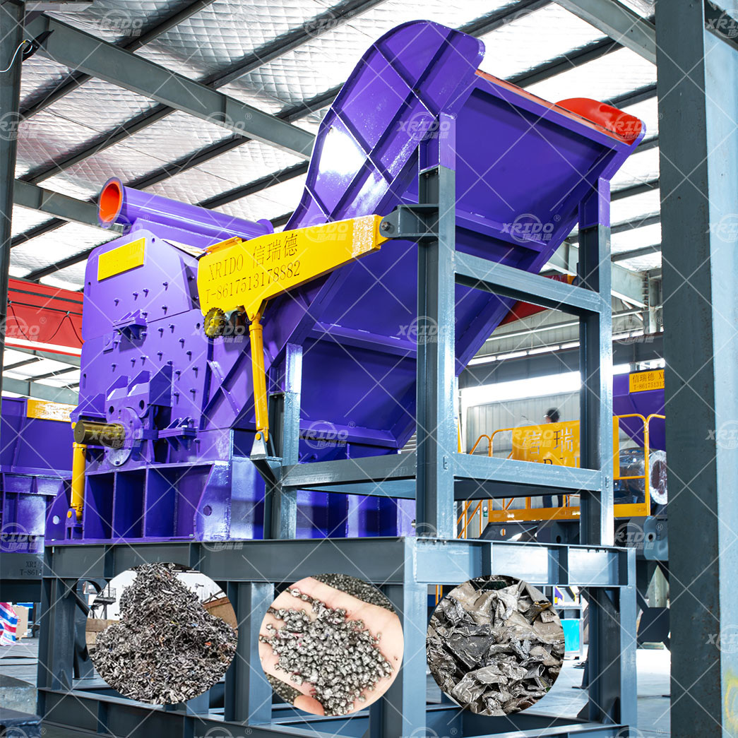 Iron Crusher Scrap Aluminum Metal Crusher Scrap Metal Crusher Machine With CE