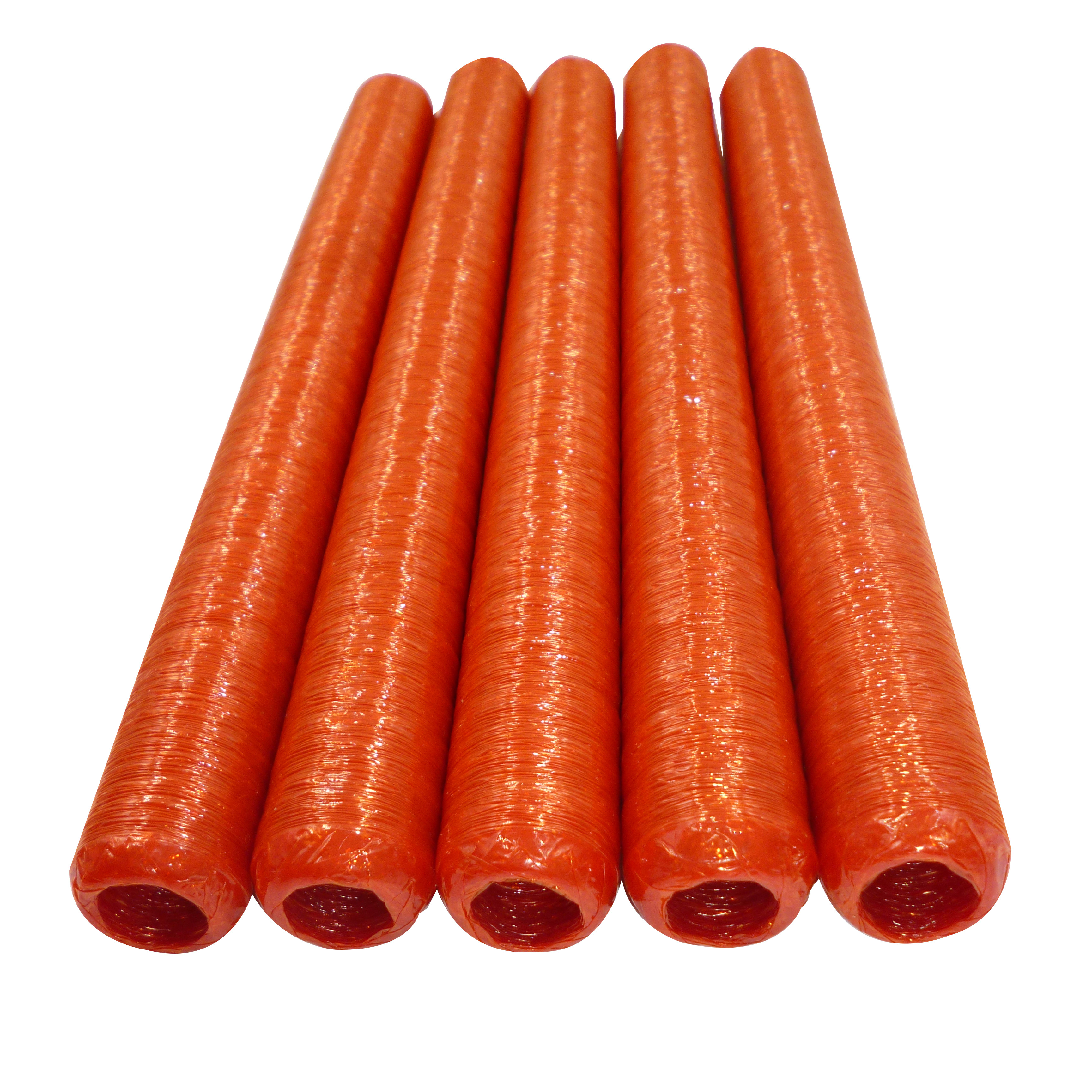 Non Edible Cellulose Smoked Sausage Casing Red Colour Cellulose Sausage Casing