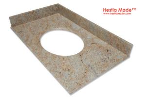 China Countertops - Kashmir Gold Granite Kitchen Tops - HestiaMade wholesale