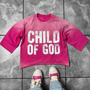 China Custom Heavyweight Vintage Sun Faded Acid Wash T-Shirt Screen Print Cut Raw Hem 1000 wholesale