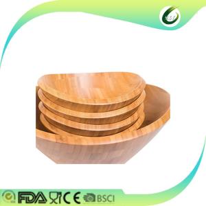 China OEM high quality bamboo fiber salad serving bowl wholesale