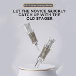Single Professional PMU Cartridge Needles Private Label Logo Zero Noise