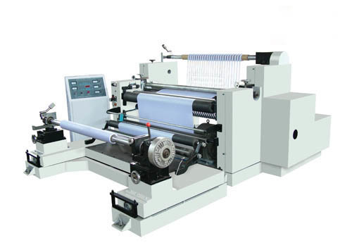 Plastic Film / Glassine Horizontal Slitting Machine 3.7Kw Air Pressure Take - Up
