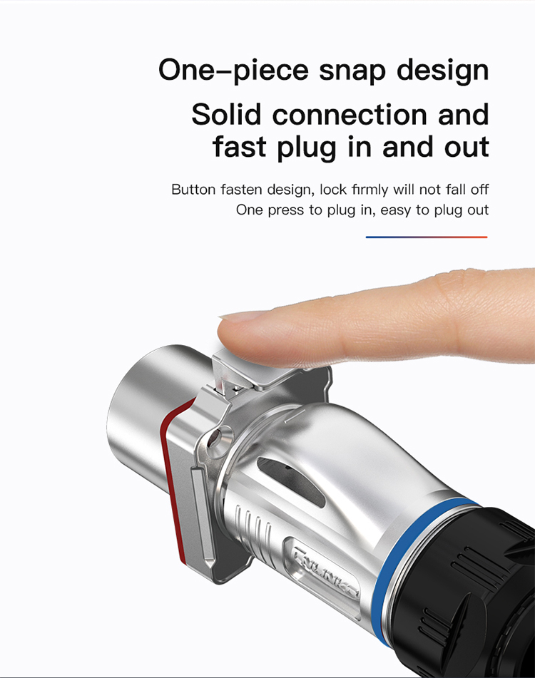 Factory Price M24 Metal Data Connector IP68 Waterproof USB 3.0 Connector