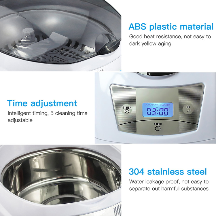 Diamond Necklace Skymen Ultrasonic Cleaner JP-900S 750ml Ultrasonic Cleaner Machine