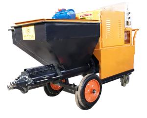 China 120L Capacity Wall Plastering Machine Mortar Spray Plaster Machine For Building on sale