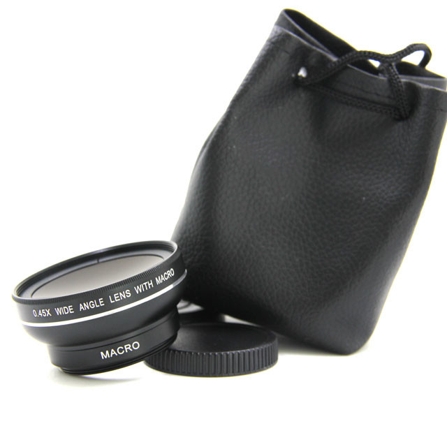 Mini Cell Phone Wide Angle Lens Macro Mobilephone Lens Magnification 0.45X