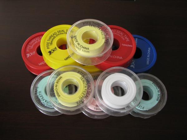 Good Performance PTFE Gasket Tape , PTFE Adhesieve Tape for Pipe Linking