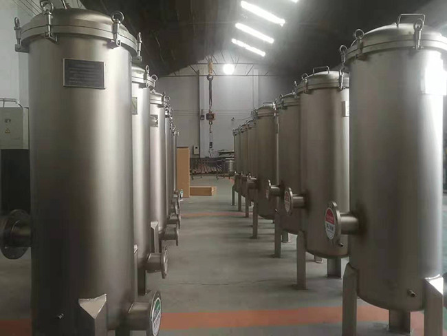 Ultrafiltration UF Membrane Filter Housing Large Flow Hoop Type Compact
