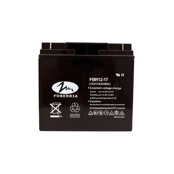 F17 181*77*167mm Lead Acid Sealed Battery Sealed Rechargeable Battery 12v 17ah