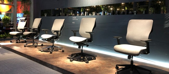 Fabric Upholstery Office Chair Adjustable Backrest Mesh Computer Task Chairs