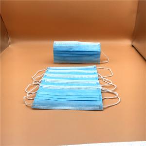 China Three Layers Disposable Face Mask / Office Hospital Disposable Mouth Mask wholesale