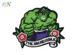 Hulk Superhero Iron On Embroidered Patches Polyester Fabric For Clothing
