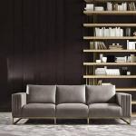 Italian Living Room Sectional Sofas 0.85x1.5m Luxury Velvet