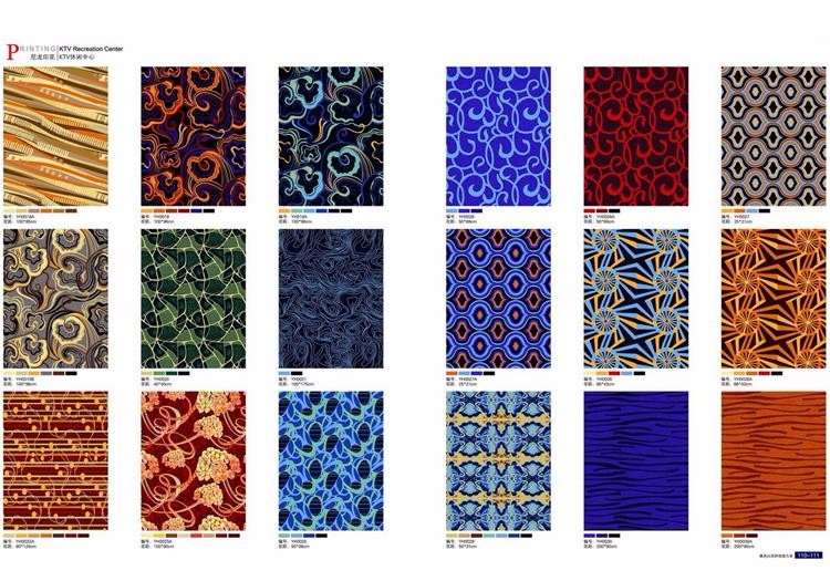 Wholesale printed traditional nylon wall to wall carpet for bar