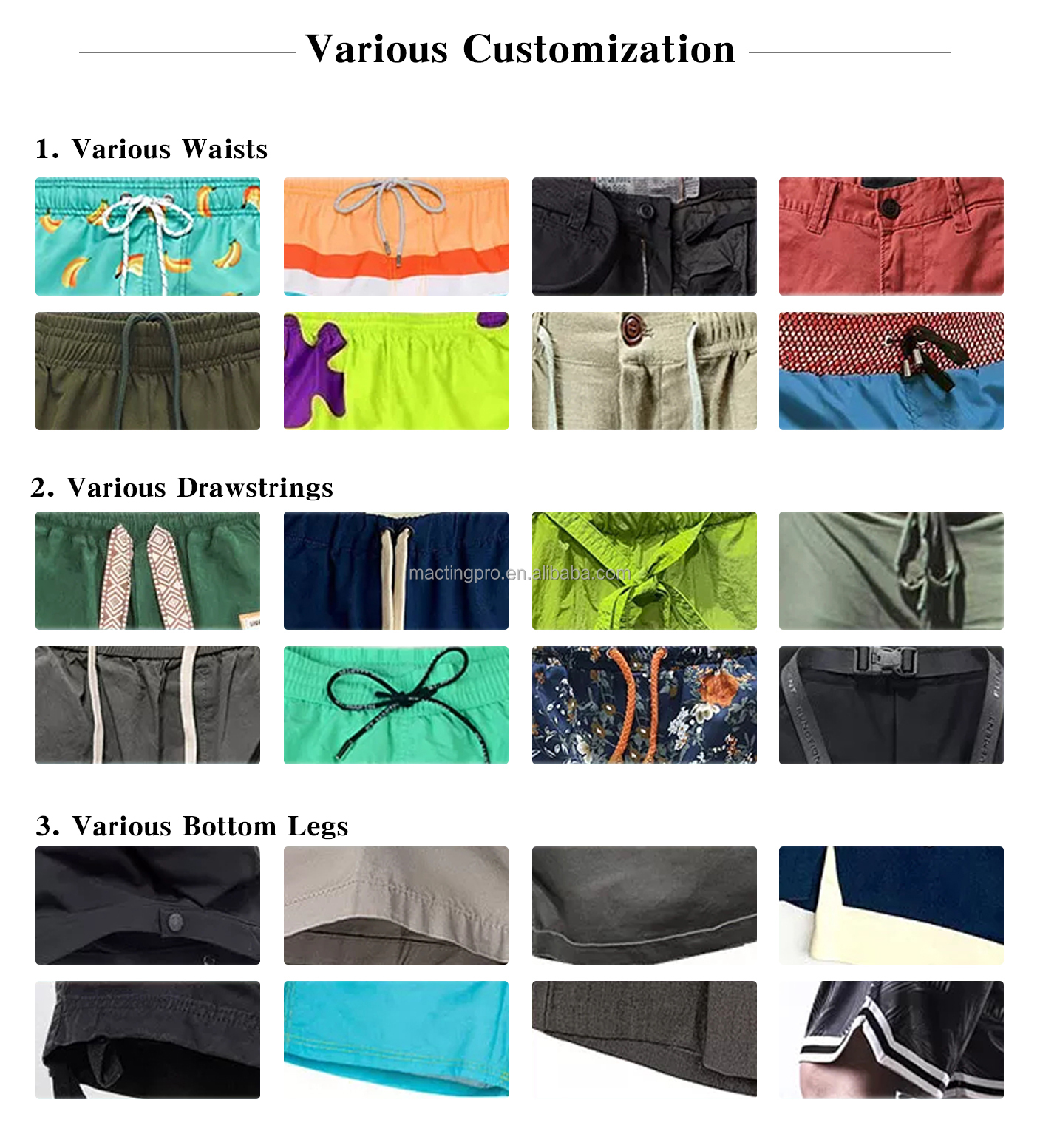 Men's Custom Streetwear Striped Sweatpants 100% Cotton Wide Leg Flare Sweat Pant