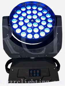 China wholesale party items 36pcs 10w quad led moving head RGBW wash light zoom wholesale