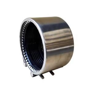 China SS316 Stainless Steel Oil Grinder HDPE Pipe Repair Clamp Customized For Large Diameter Pipe wholesale
