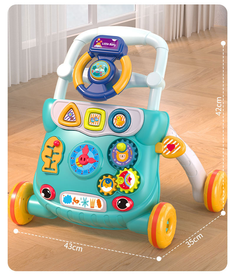 Basic Seat Sit Stand Activity Center for Toddler Learning to Walk Baby Walker Infant Boys Girls