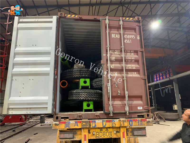 18.5m Two Axles Bogie Suspension Logging Truck Trailer