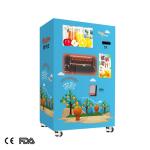 hospital pink 220v 50HZ orange juice vending machine