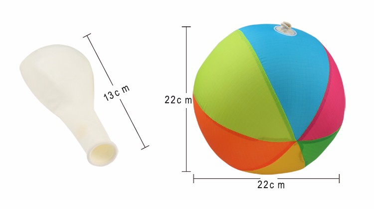 Outdoor Play 40cm Inflatable Mesh Bouncing Football Kids Ball Outdoor Toy for Children
