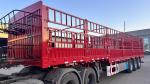 Heavy Duty 40ton 50ton Cargo Semi Trailer 3 Axles Fence Cargo Semi Trailer