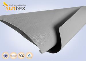 China Flame Resistance PTFE Coated Fiberglass Fabric 17OZ Thermal Insulation Shell Fibreglass Cloth Roll wholesale