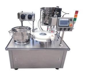 China Diagnostic Reagent Liquid Filling Packing Machine 1.8kw Cap Screwing wholesale