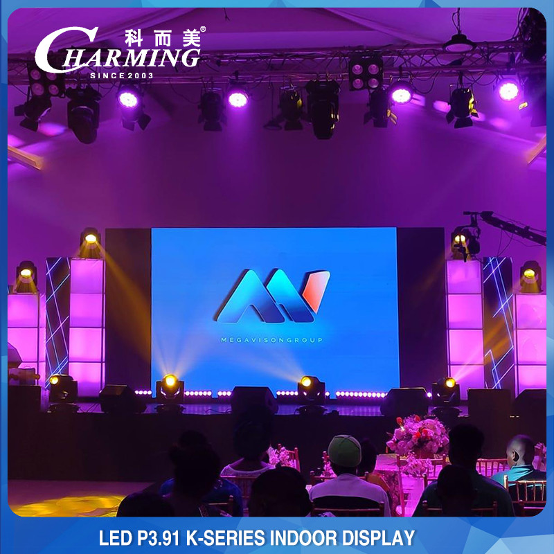 Ultrawide P3.91 Indoor Fixed LED Display 500x1000mm Lightweight