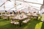 Transparent PVC Wedding Event Tents , Large Event Tents For Wedding Ceremony
