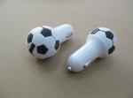 hot sale football USB charger/car phone charger/cell phone charger/dual USB car