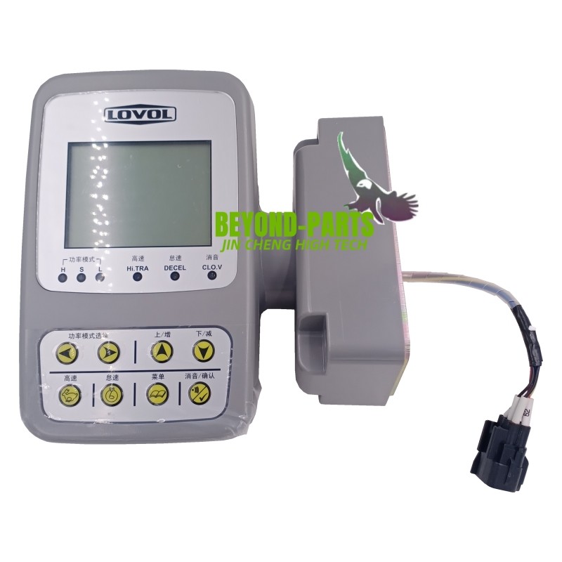 LOVOL Excavator Spare Parts Monitor Cluster Gauge Panel B00566 RJ04-610200-00