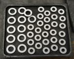 100% Virgin Cemented Tungsten Carbide Rings For Pump