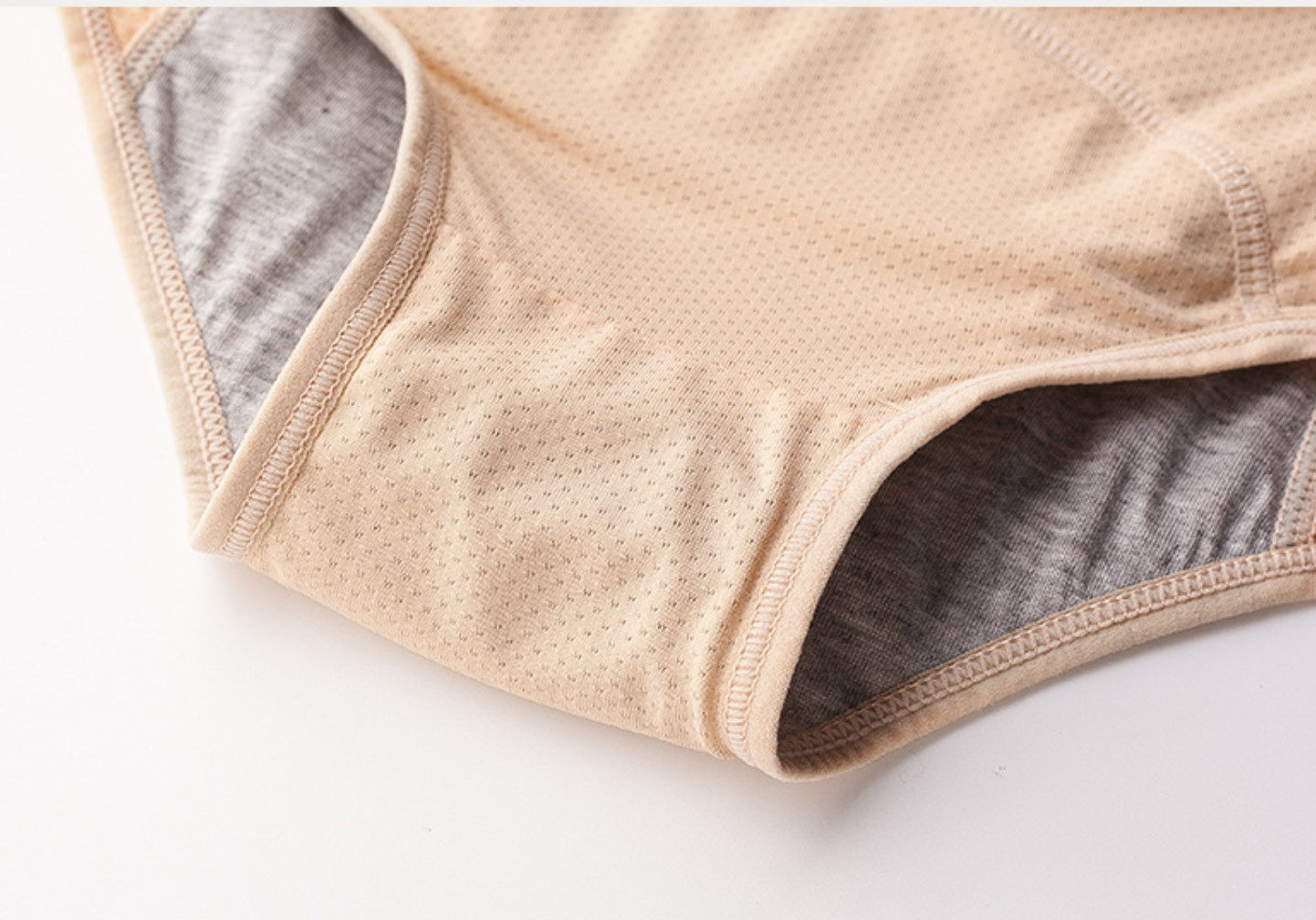 Hot Sale Plus Size M-8XL 10 Colors Physiological Leak Proof Menstrual Panties 3 Layers Breathable Period Underwear