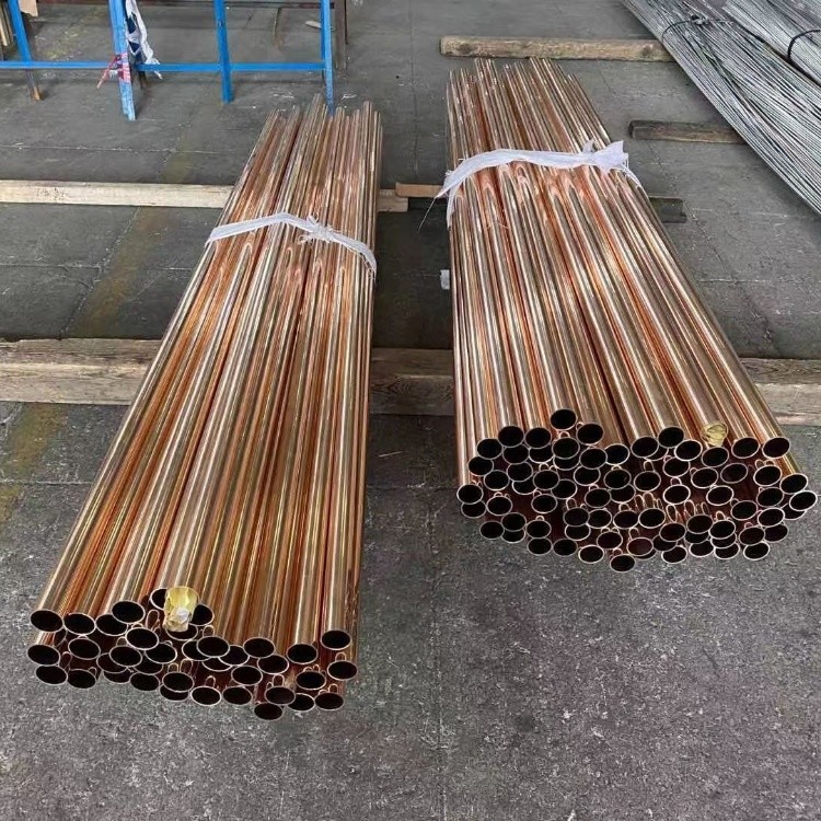 NXF GB/T 18033 EN1057 ASTM B88 Standard TP2 Cu-DHP C12200 C1220 Outside Diameter 3-800mm Wall Thickness0.2-40mm Copper Pipe