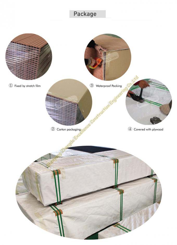 china prefabricated homes wpc sandwich panel