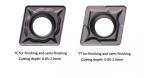 Internal Turning Tungsten Carbide Inserts Stainless Steel Finishing Cutting