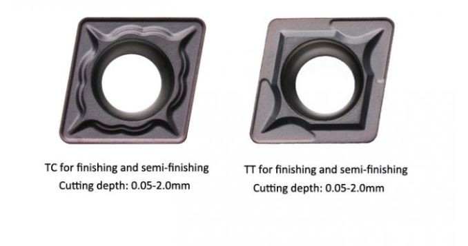 Internal Turning Tungsten Carbide Inserts Stainless Steel Finishing Cutting Tools