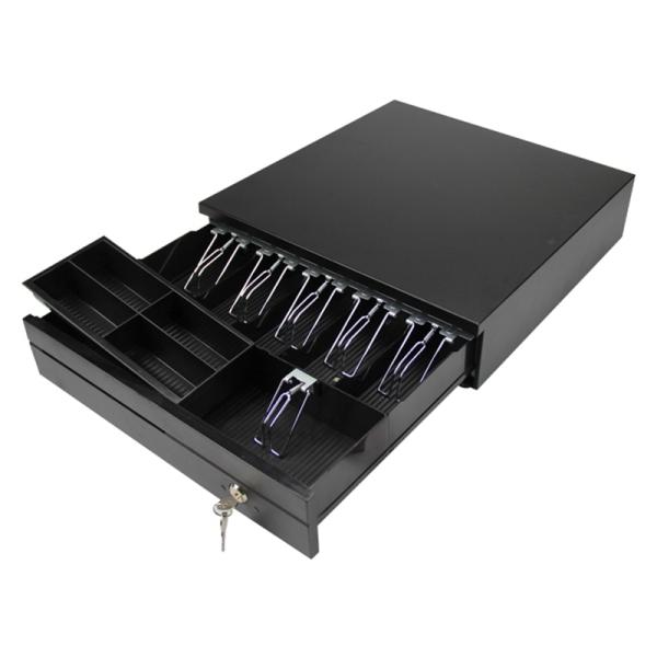 Retail and Supermarket Cash Drawer with 5Bill 5Coin Cash Tray Sturdy Construction