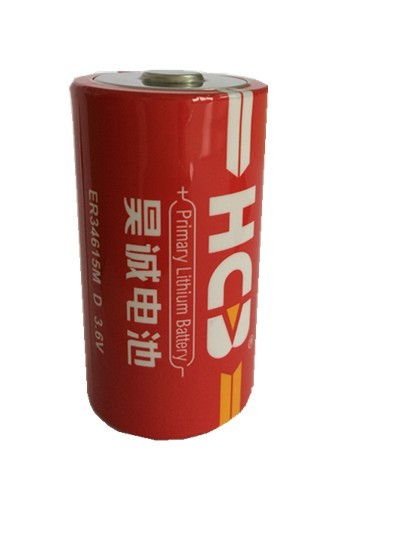 Gas Meter Spiral Type 14Ah ER34615M Li-SOCl2 Battery