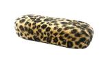 Hard Eyewear Case, Glasses Holder For Women, Girls, Teens- Faux Animal Fur,