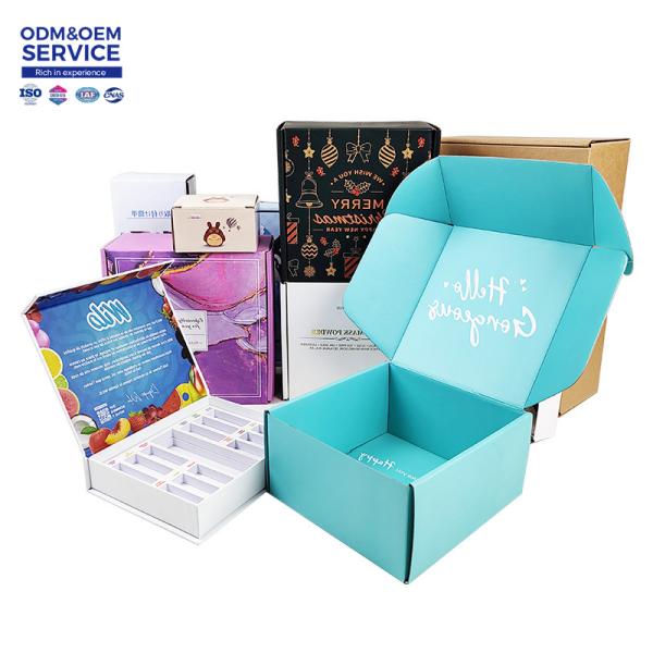 Folding Gift Box Sturdy Cardboard Packaging Box Gifts Paper Packaging Wholesale Gift Printing Package Box