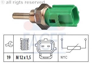 OEM Standard Size Coolant Temperature Sensor For JAGUAR/ FOR D/RANGER 3465427