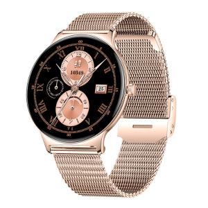 China 5.1Smart Women'S Bluetooth Watch Round Amoled Display OEM wholesale