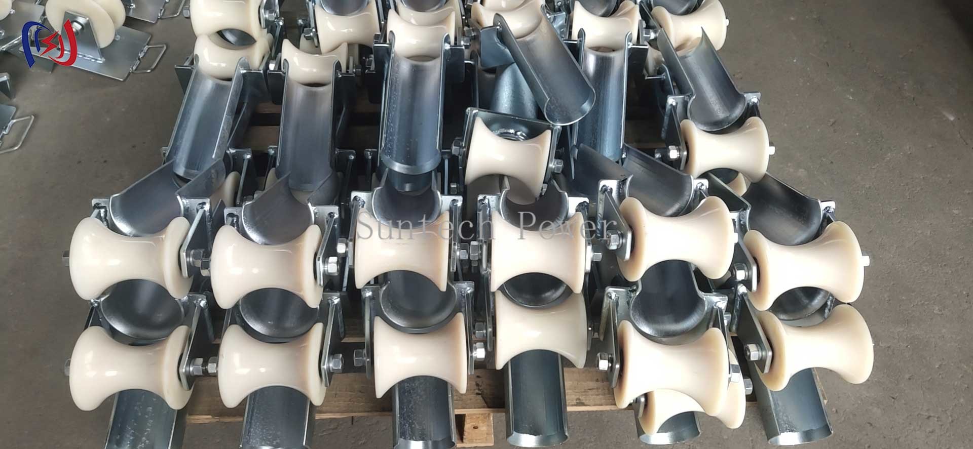 D Series Entrance Protection Cable Roller Pulley Transmission Line Stringing Equipment