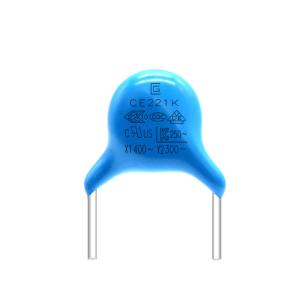 China LED Bulbs 221K Capacitor Withstand Overvoltage Impact ODM wholesale