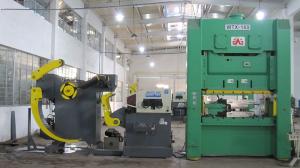 China Durable NC Decoiler Straightener Feeder Hardware Fastener Stamping Punching Equipment wholesale