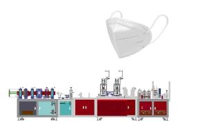 China Nonwoven Fabric Disposable N95 Face Mask Making Machine wholesale