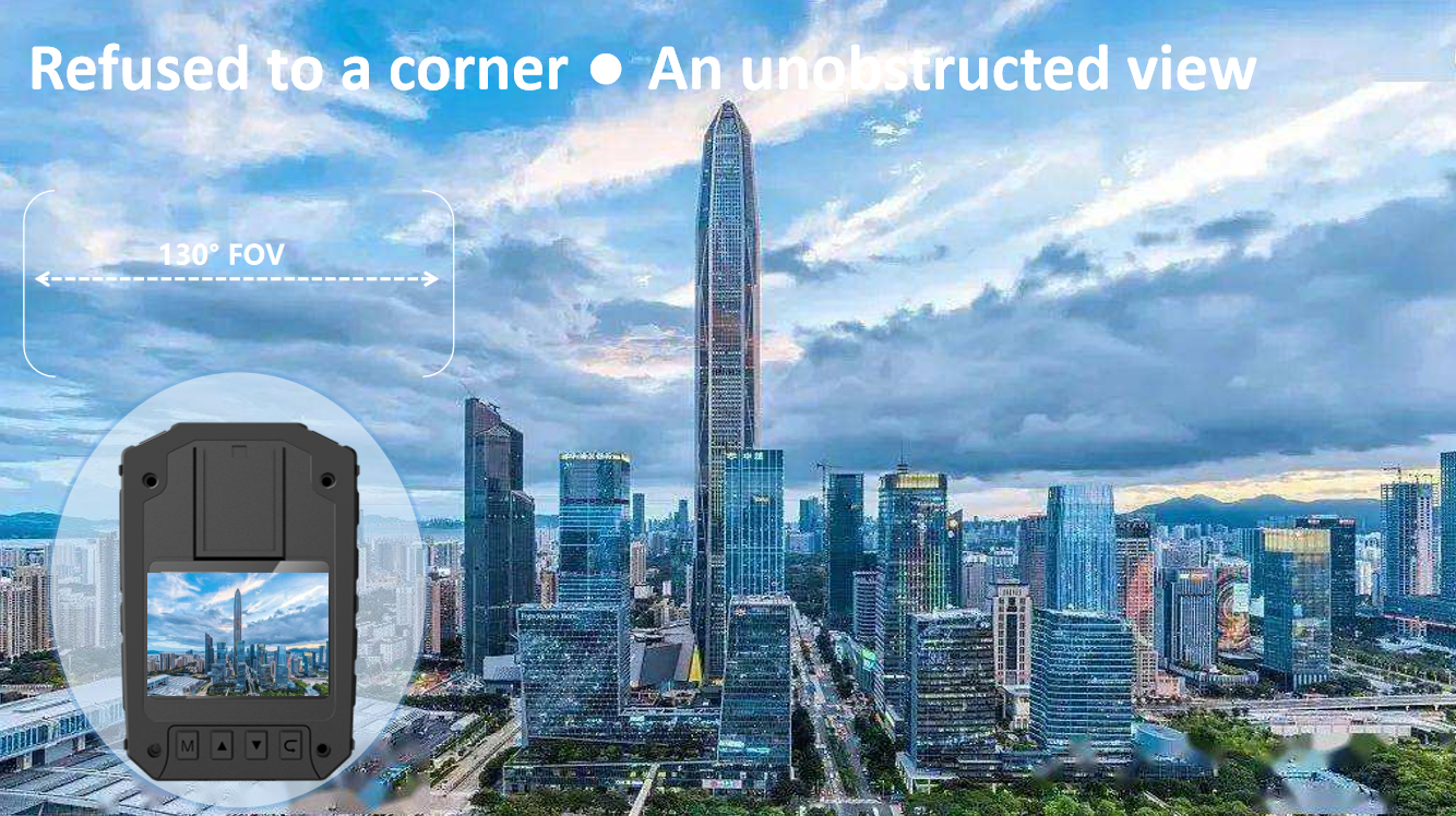 Government Project Portable DVR 1080P Body Camera With GPS WIFI And 5000mAh Battery